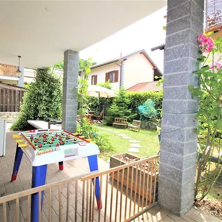 Rainbow House On Lake Orta With Parking And Private Garden *