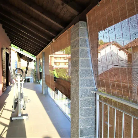 Rainbow House On Lake Orta With Parking And Private Garden Miasino