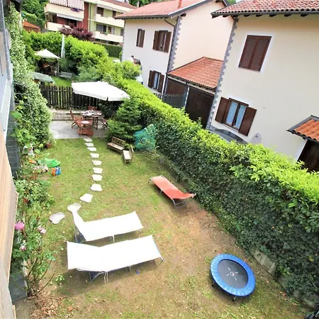Rainbow House On Lake Orta With Parking And Private Garden Miasino
